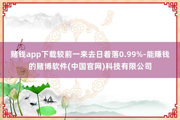 赌钱app下载较前一来去日着落0.99%-能赚钱的赌博软件(中国官网)科技有限公司