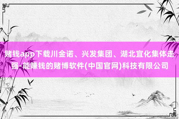 赌钱app下载川金诺、兴发集团、湖北宜化集体走强-能赚钱的赌博软件(中国官网)科技有限公司